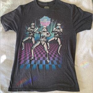 Star Wars Gray Graphic T-Shirt